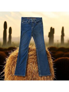 Cruel Denim Jeans Hannah Bootcut Womens 30/9 X Long Mid-Rise Embroidered Western